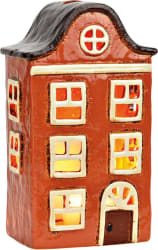 Wurm Kertahús 13x9cm h:22cm brúnt