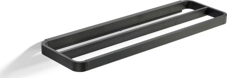 Zone Rim handklæðaslá á vegg 44x12cm black