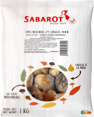 Kóngasveppir heilir frystiv. 1 kg (5 stk/ks)