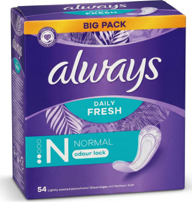 Always dailies innlegg normal 54 stk.