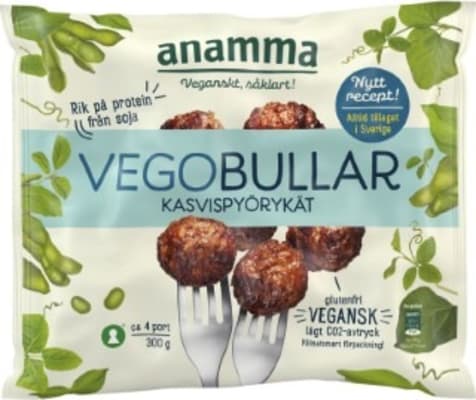 Anamma vegan bollur 300 g