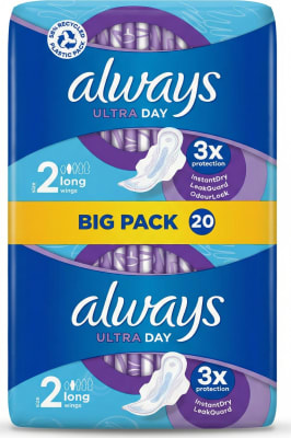 Always ultra dömubindi long  20 stk.