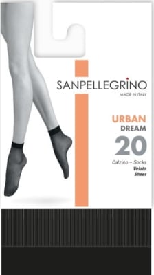 Sanpellegrino Dream 20 stuttsokkar, nudo