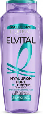 L'Oréal Paris Elvital Hyaluron Pure 72H hreinsandi sjampó 400 ml