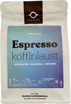 Te & Kaffi Koffínlaust Espresso Malað