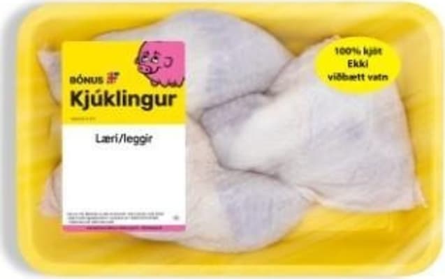 Bónus kjúklingalæri með legg ca. 1030 g