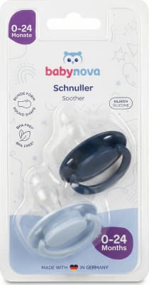 Babynova sílikonsnuð kringlótt 0–24 mánaða