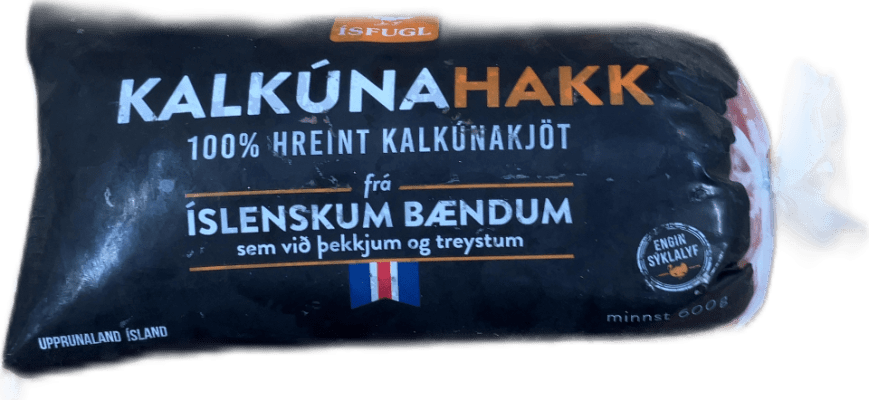 Ísfugl Kalkúnahakk 600 g