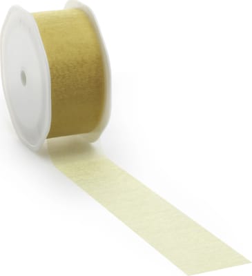 25mtr.VOILE Borði 38mm. Gold