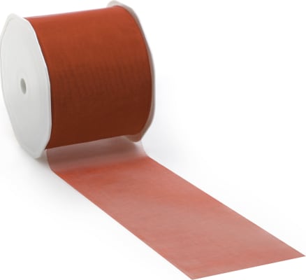 25mtr.VOILE Borði 70mm. Red