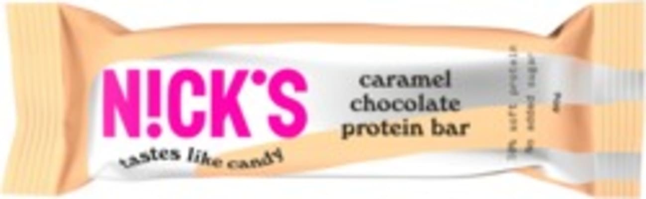 Nick's próteinstykki með karamellu og súkkulaði 50 g