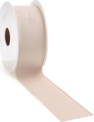5mtr.VELVET Borði 40mm. Sand (5)