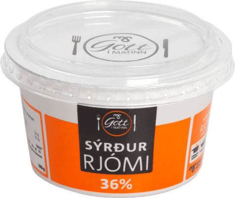 MS Sýrður rjómi 36% 6x180g