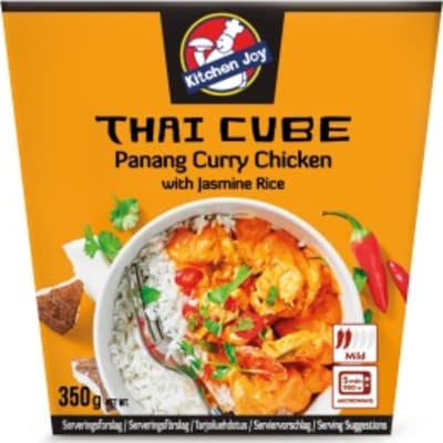 Kitchen Joy Thai Cube panang karrýkjúklingur 350 g