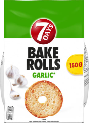 7 Days Bake Rolls Garlic