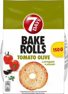 7 Days Bake Rolls Tomato & Olive