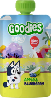Bluey skvísa epli og bláber 100 g