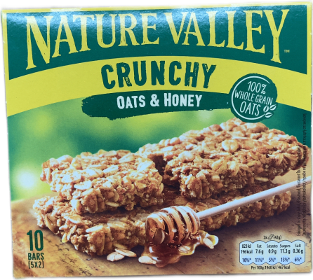 Nature Valley stökkar hafrar og hunang 210 g