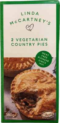 Linda McCartney country pies 2 stk