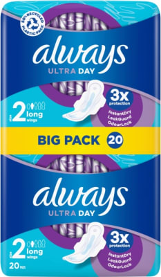 Always Ultra Long Plus BP 20stk