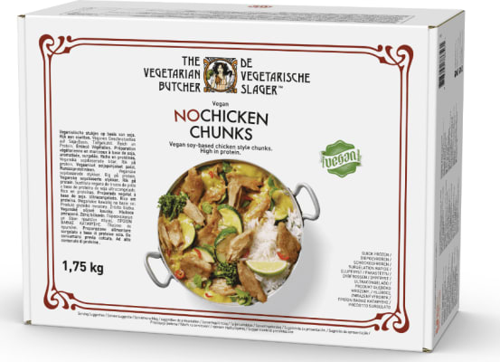 The Vegetarian Butcher NoChicken Chunks 1x 1,75KG