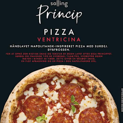 Salling Princip Ventricina-salamípizza 450 g