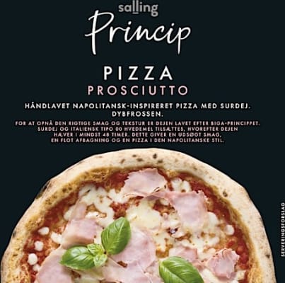 Salling Princip Prosciutto-pizza 450 g
