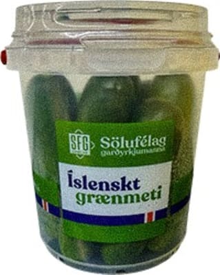 Íslenskar agúrkur smáar 400 g