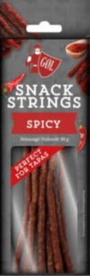 GOL Snack Strings Spicy 10x90g