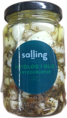 Salling hvítlaukur í olíu með kryddjurtum 280 g