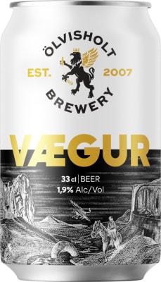 Ölvisholt Vægur 1,9% ABV