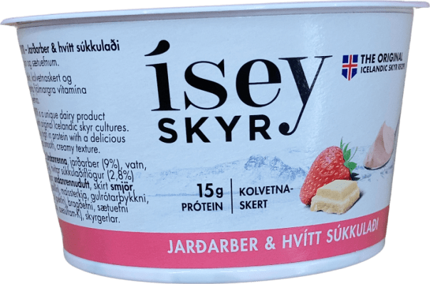 Ísey Skyr Jarðarber & Hvítt Súkkulaði 170 g