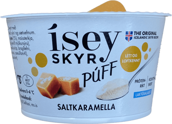 Ísey Skyr Puff Saltkaramella 125 g