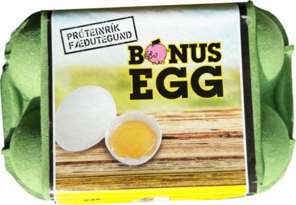 Bónus egg 6 stk. 402 g