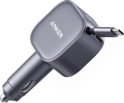 Anker Nano USB-C hleðslutæki í bíl 75W m/USB-C snúru