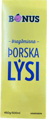 Bónus þorskalýsi 500 ml