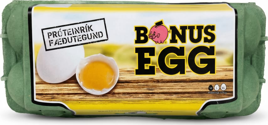 Bónus egg 10 stk