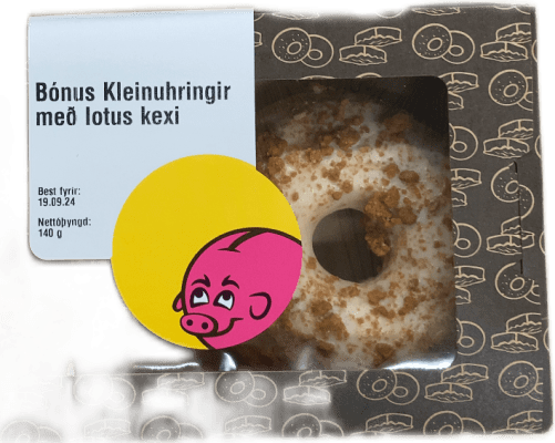 Bónus Kleinuhringir með Lotus Kexi