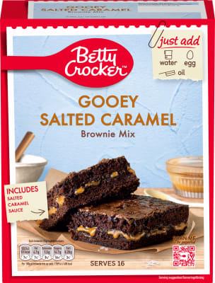 BC Salted Caramel Brownie mix 4x430g