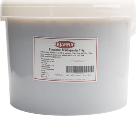 Blandaður ávaxtagrautur fata 11kg
