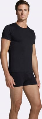 Boody Men's Crew Neck T-shirt Black XL