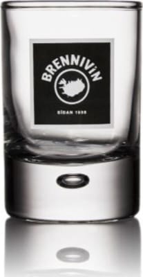 Brennivín shotglös