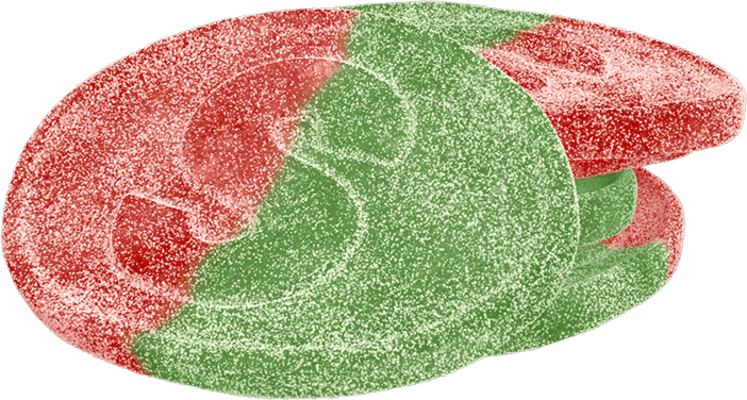 Candy People S-marke Sour Strawberry 4kg (1)