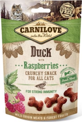 Carnilove Cat Crunchy Snack Duck & Raspberries 50 g