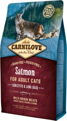Carnilove Cat Salmon Sensitive & Long Hair 2kg