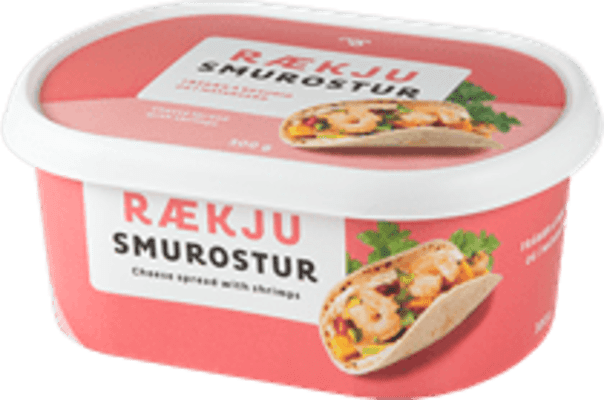 MS smurostur með rækjum 4×300 g/ks