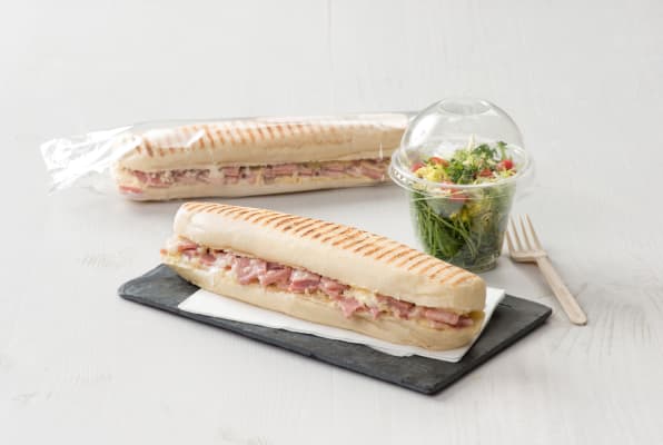 CDP Samloka Með Grillrönd Skinka Og Ostur