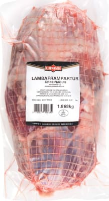 Lambaframpartur úrbeinaður léttreyktur kg