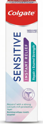 Colgate Sensitive Instant Relief Repair + Enamel Strength tannkrem 75 ml