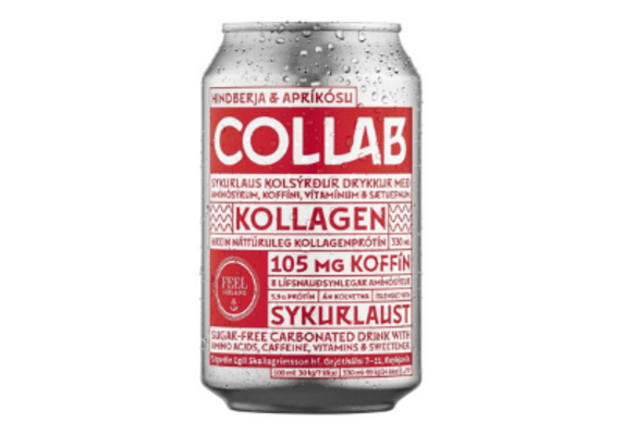 COLLAB - Hindberja og aprikosu (Dós)